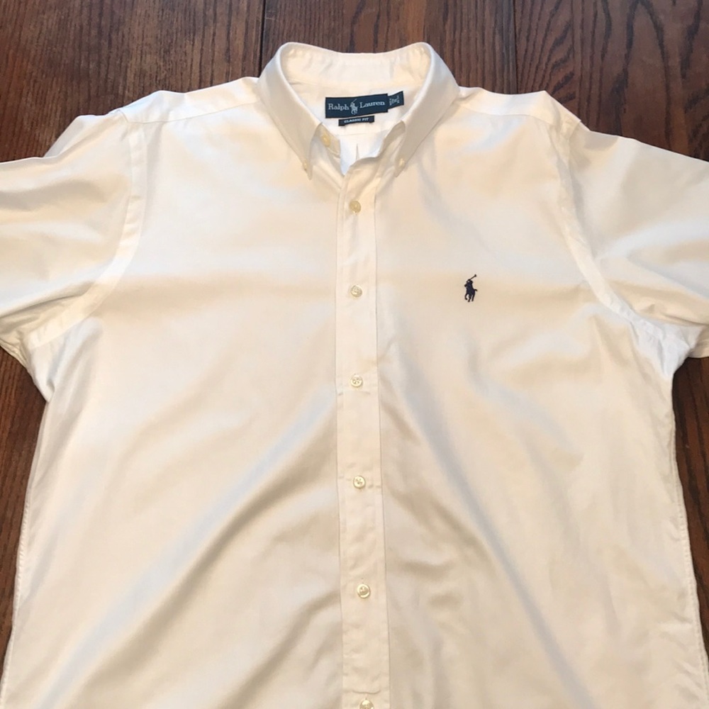 Polo long sleeve button down